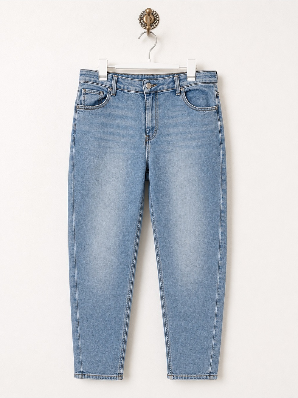 Project Indigo Women’s Size 17 Light Wash Relaxed Fit Soft Denim